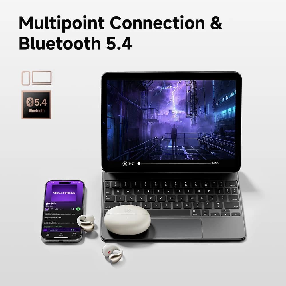 هدفون بلوتوثی شیائومی مدل QCY Crossky Wireless Earbuds C30 — تصویر ۸