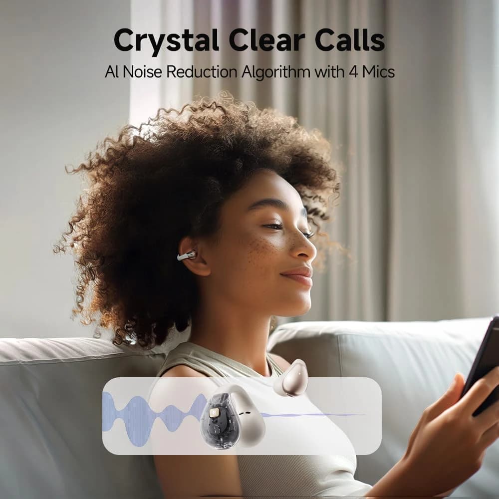 هدفون بلوتوثی شیائومی مدل QCY Crossky Wireless Earbuds C30 — تصویر ۵