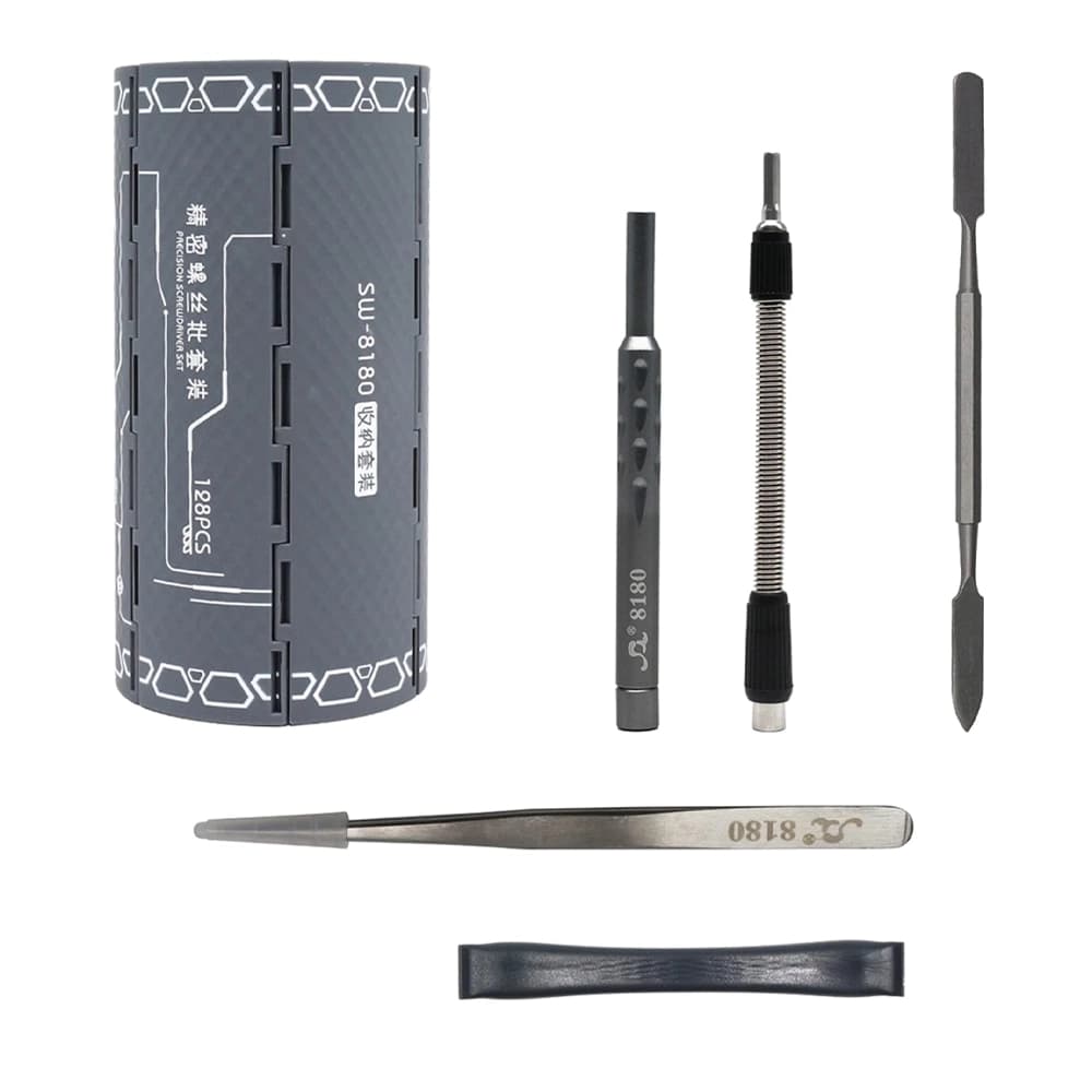ست پيچ گوشتی شیائومی مدل Precision Screwdriver Set 128 in 1 SW-8180 — تصویر ۲