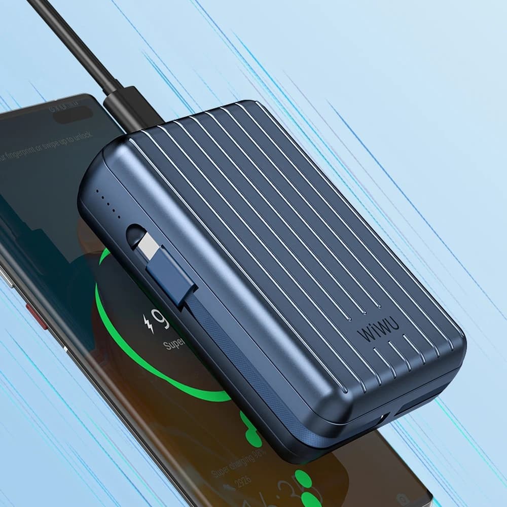 پاوربانک شیائومی مدل WIWU Truck Series 20000mAh Magnetic Power Bank PP04 — تصویر ۶