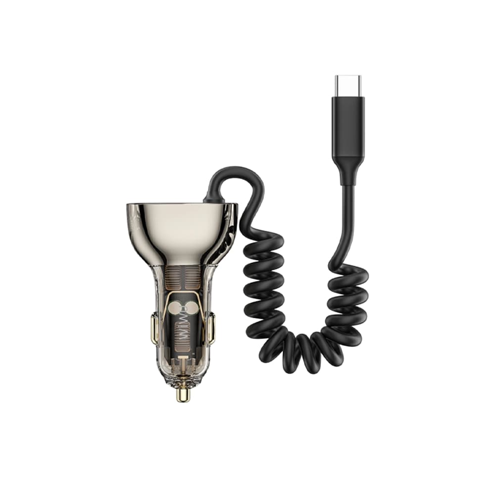 شارژر فندکی شیائومی مدل WIWU 90W Car charger with Type C Wi-QC016