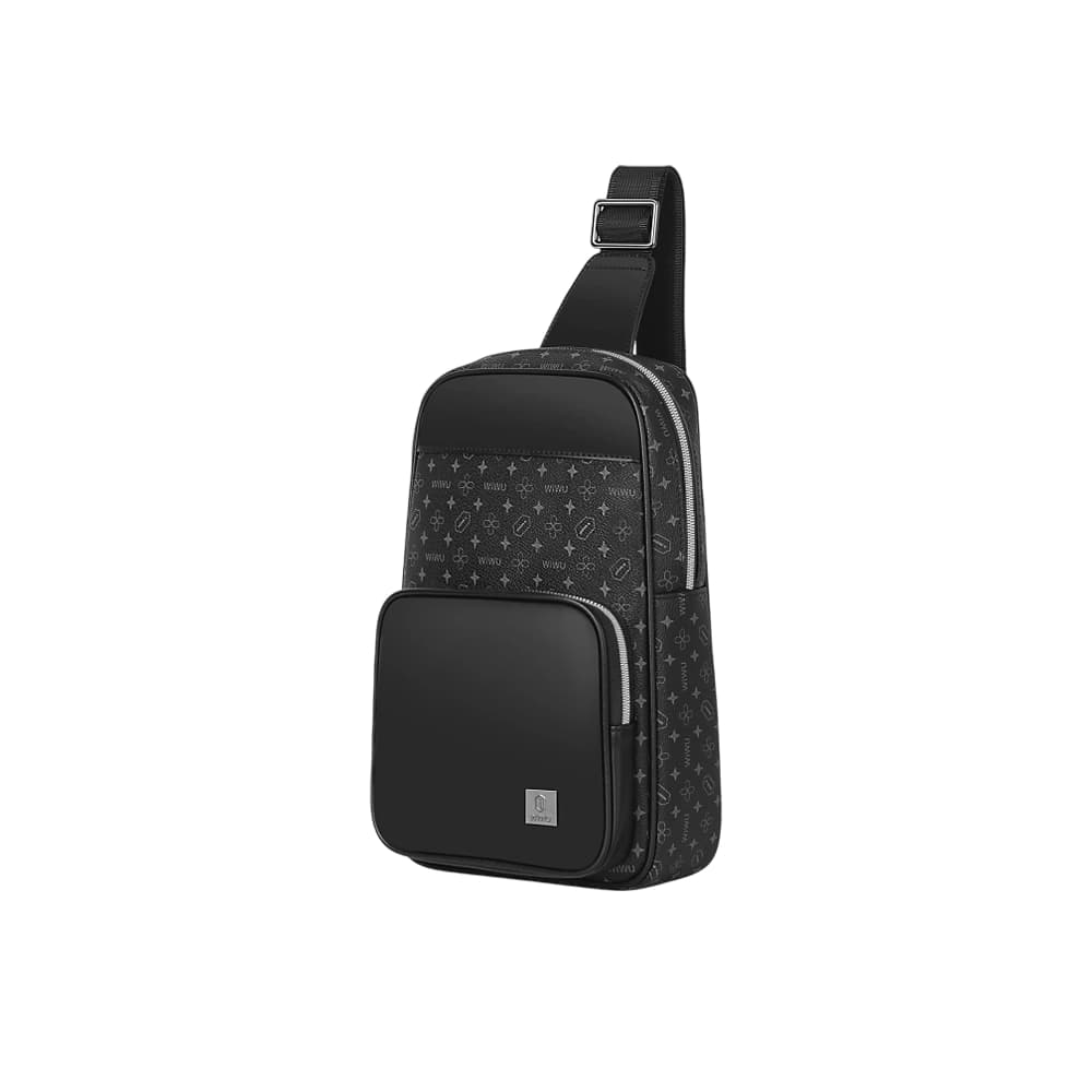 کيف کراس بادی همراه با اثر انگشت شیائومی مدل WIWU Master Anti-Theft Fingerprint Lock Crossbody Bag