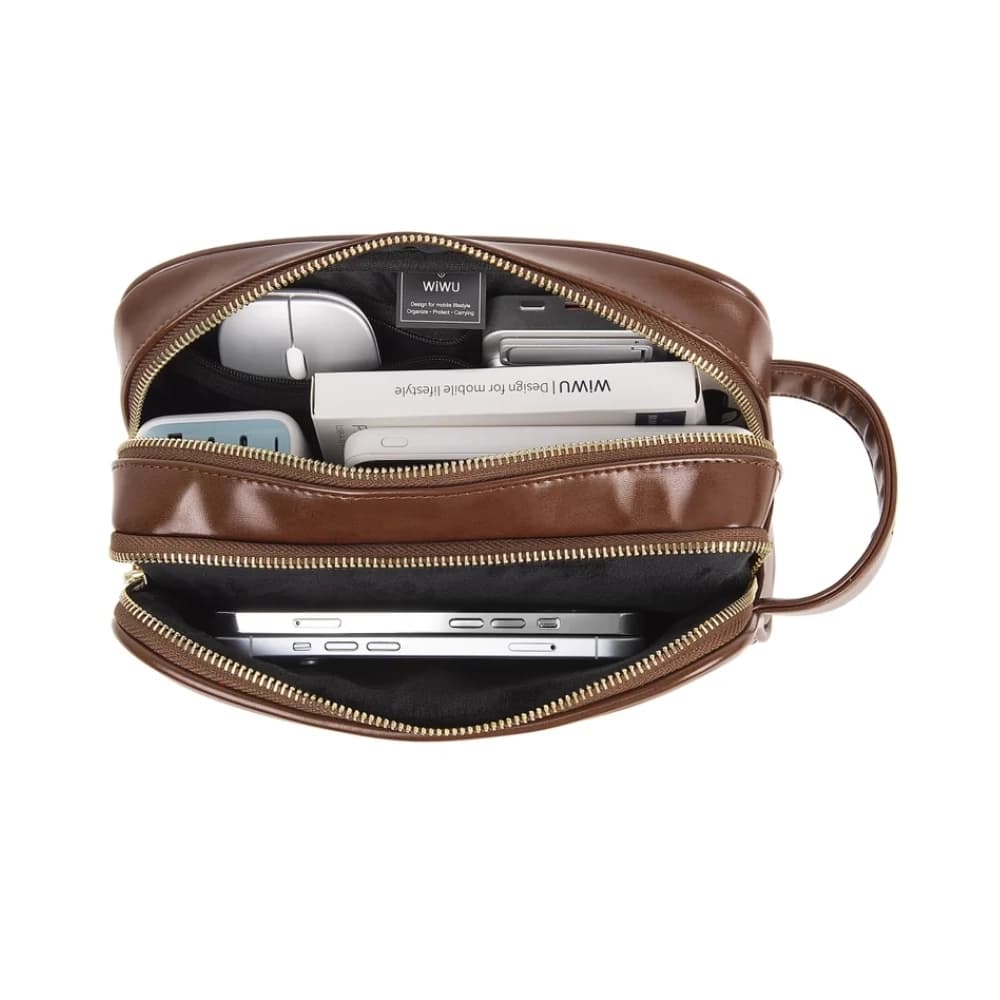 کيف دستی اکسسوری و لوازم جانبی شیائومی مدل WIWU Metris Travel Pouch Pro‏ — تصویر ۴