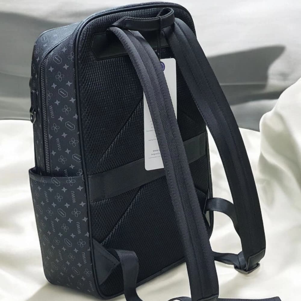 کوله پشتی لپ تاپ 15.6 اینچ همراه با اثر انگشت شیائومی مدل WIWU Master Fingerprint Lock Backpack — تصویر ۴