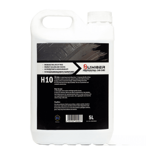 واکس حرفه ای لاستیک 5 لیتری هامبر -Humber Tire Wax H10