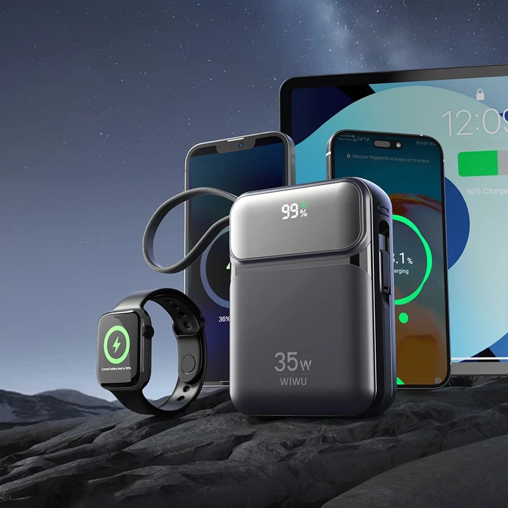 پاوربانک شیائومی مدل WIWU Galaxy Series 35W 20000mAh Power Bank Wi-P036 — تصویر ۵