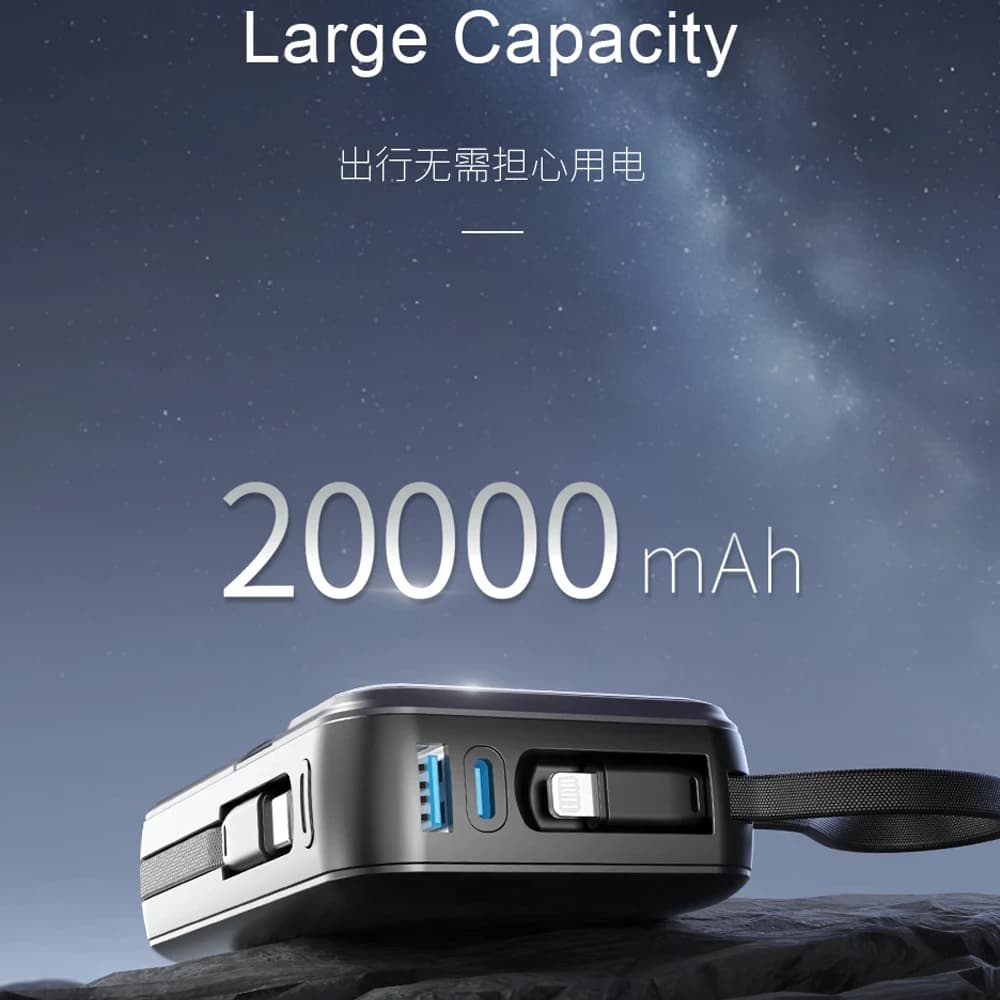 پاوربانک شیائومی مدل WIWU Galaxy Series 35W 20000mAh Power Bank Wi-P036 — تصویر ۲