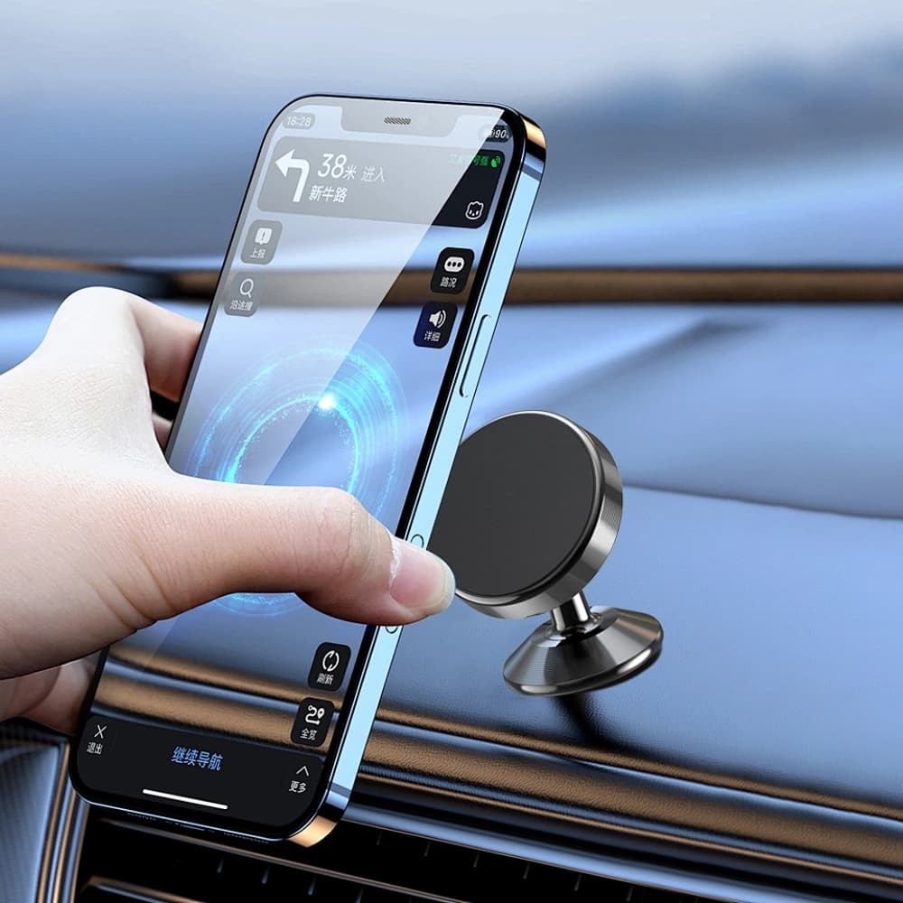 پایه نگهدارنده مغناطیسی گوشی مخصوص خودرو شیائومی مدل WIWU Magnetic Cell Phone Holder for Car Fits All CH003 — تصویر ۲