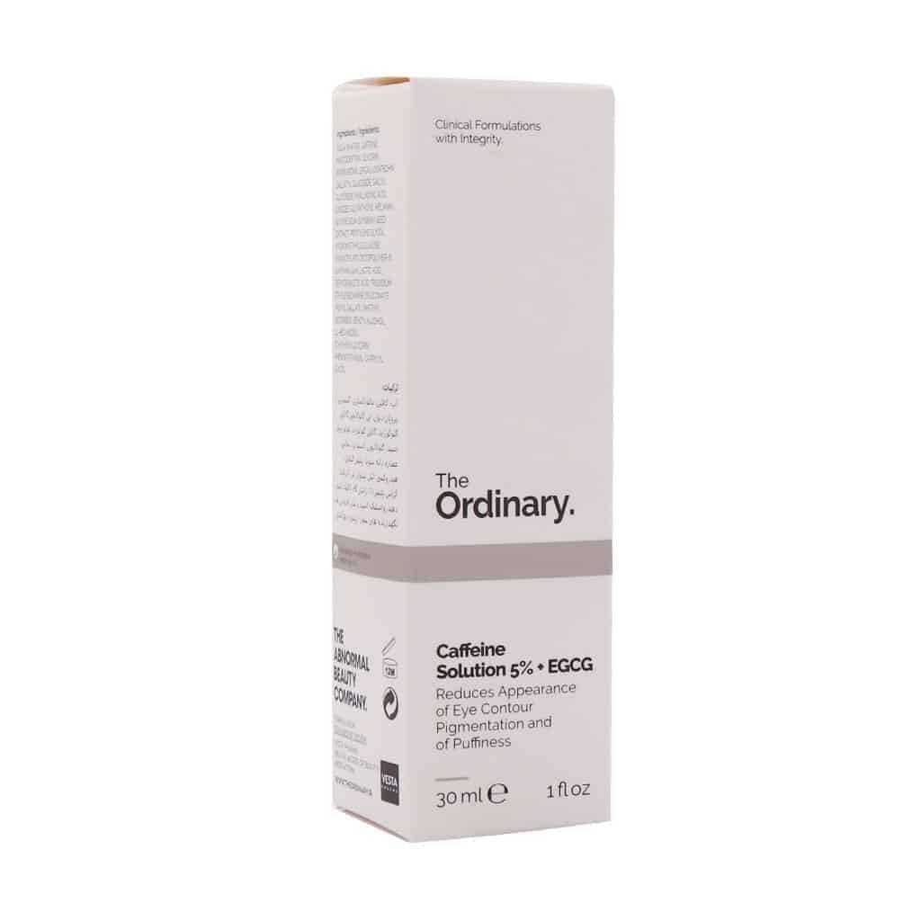 سرم دور چشم کافئین 5% و EGCG اوردینریORDINARY ایرانی حجم 30 میل — تصویر ۲