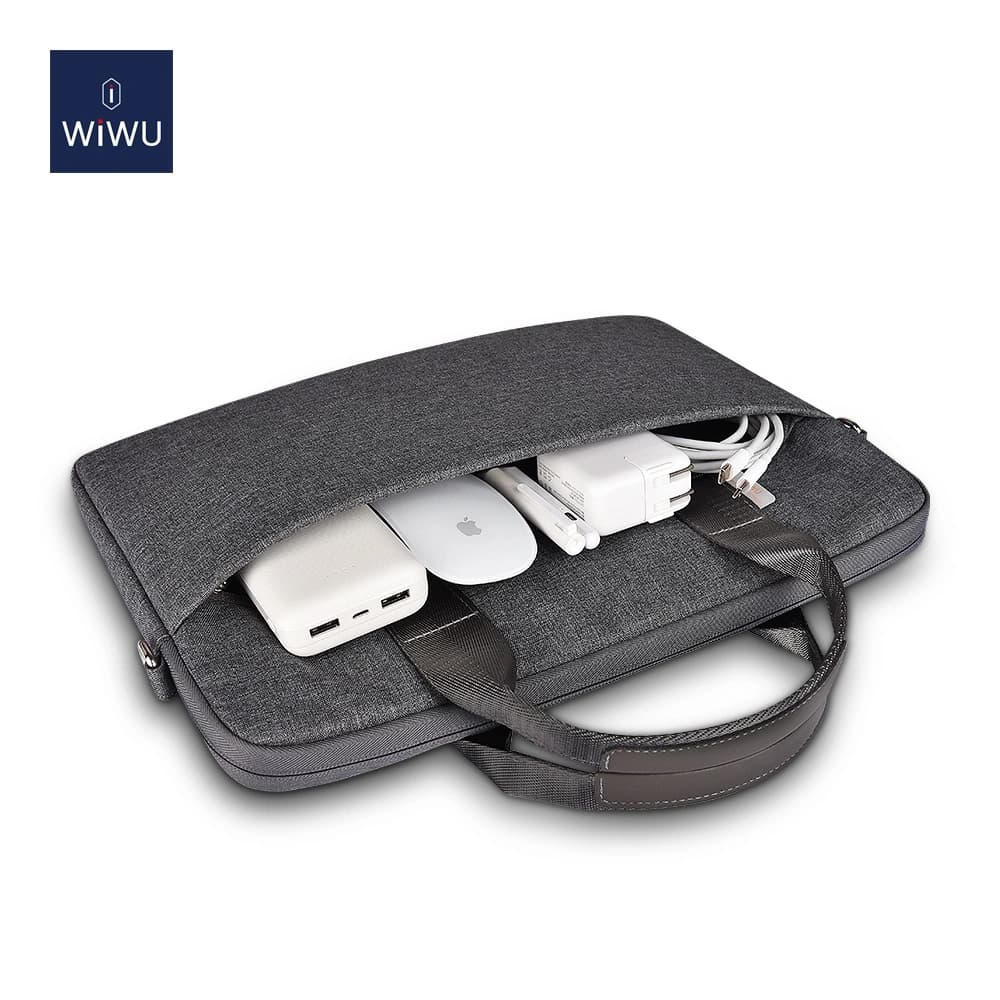 کيف لپ تاپ 14 اینچ شیائومی مدل WIWU Minimalist Laptop Handbag — تصویر ۵