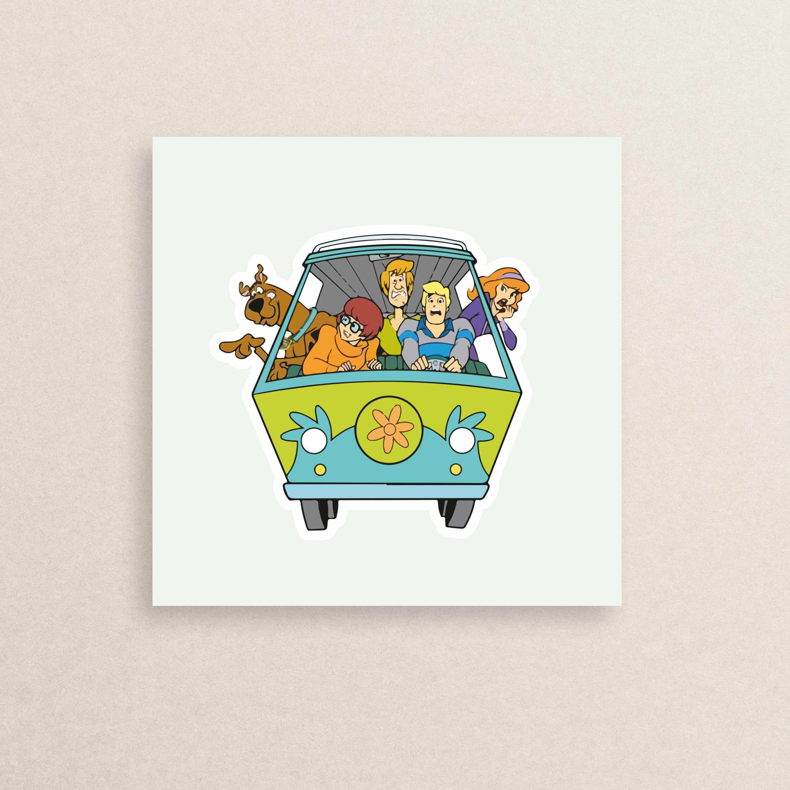 استیکر انیمیشن اسکوبی دو 03 | Scooby Doo sticker 03