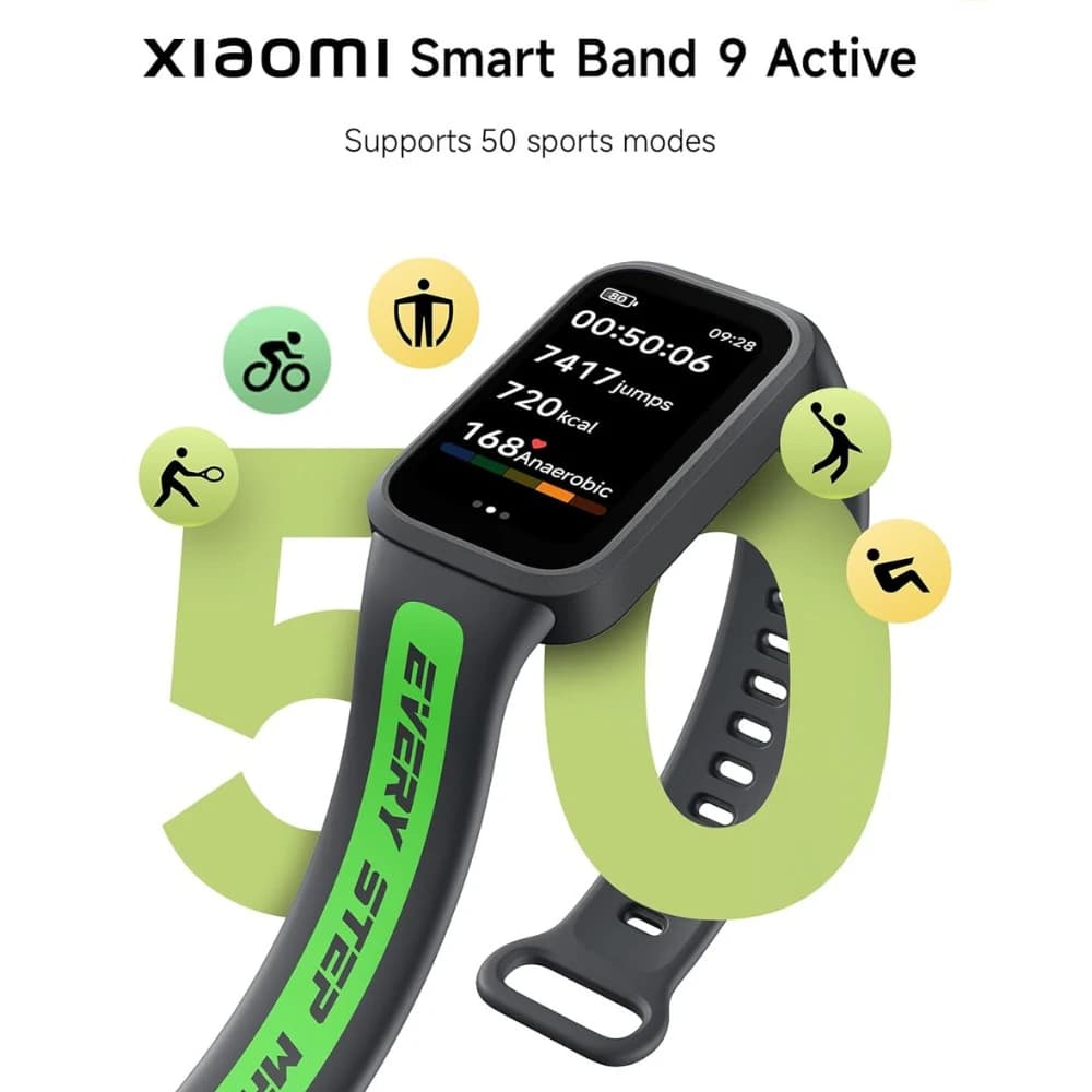 مچ بند هوشمند شیائومی مدل Xiaomi Smart Band 9 Active — تصویر ۸