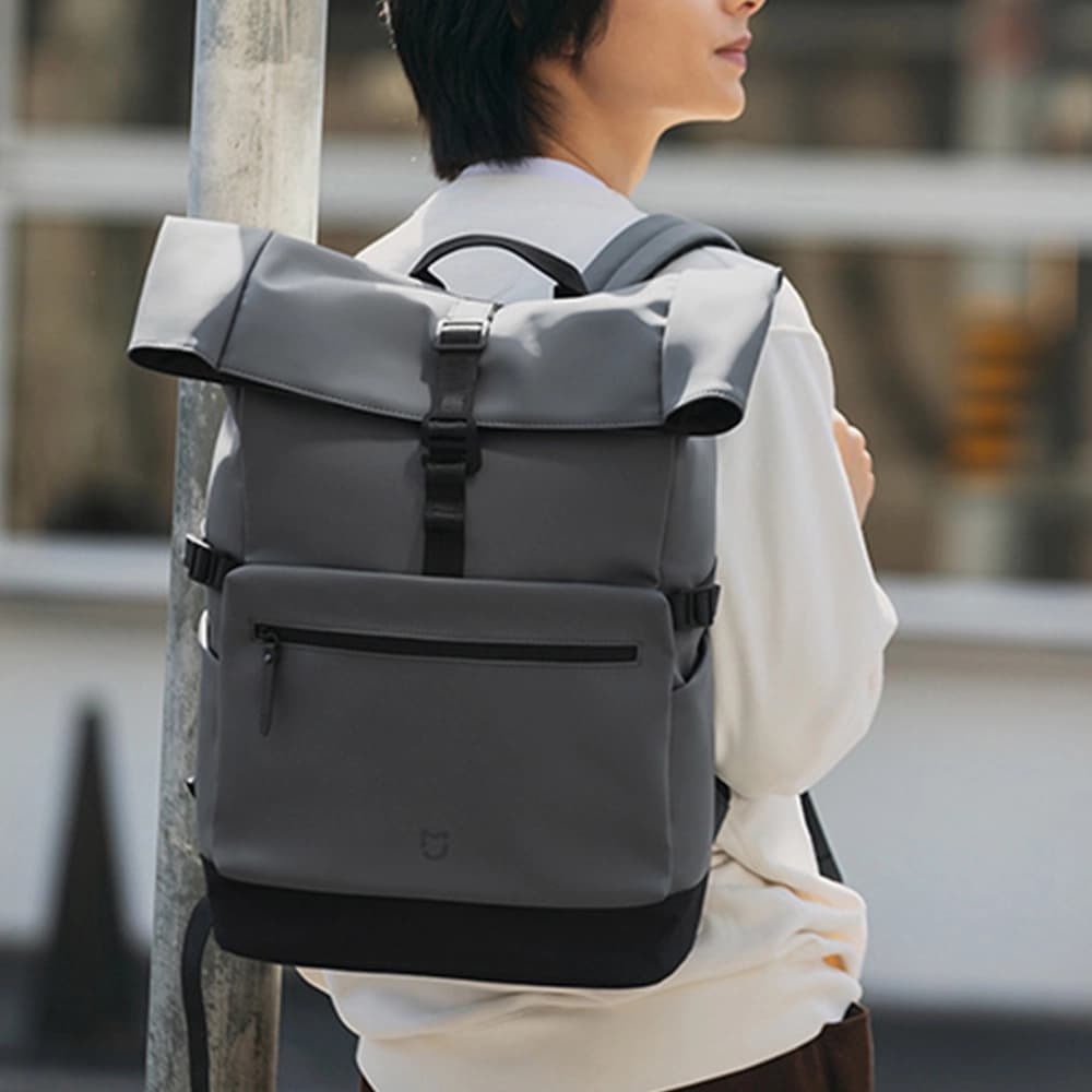 کوله پشتی شیائومی مدل Xiaomi Roll Top Casual Backpack XMJBB01RM — تصویر ۳