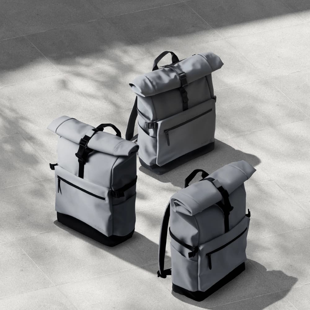 کوله پشتی شیائومی مدل Xiaomi Roll Top Casual Backpack XMJBB01RM — تصویر ۲