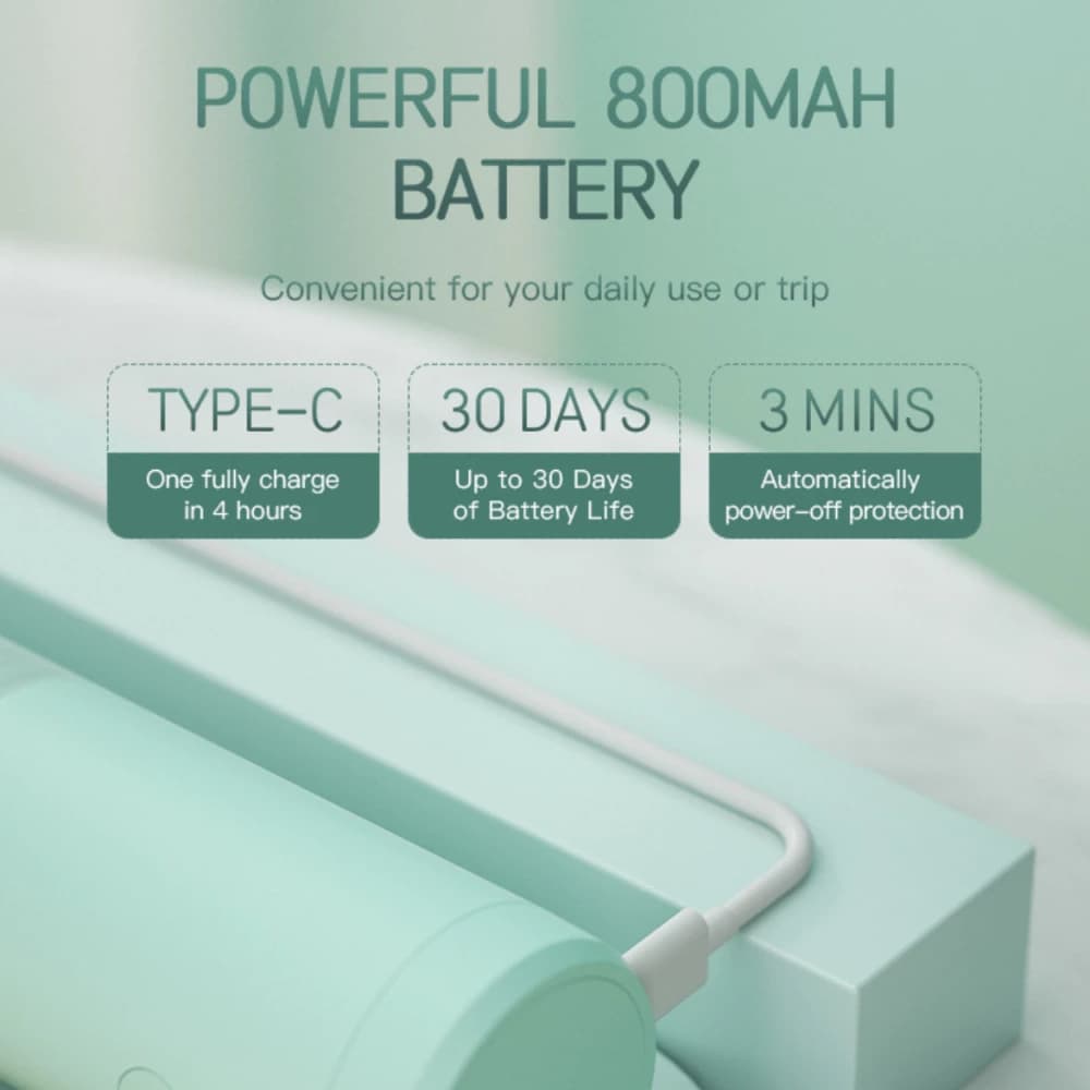 دستگاه شست و شوی دهان و دندان شارژی شیائومی مدل Xiaomi Enchen Electric Water Flosser Mint 3 — تصویر ۴