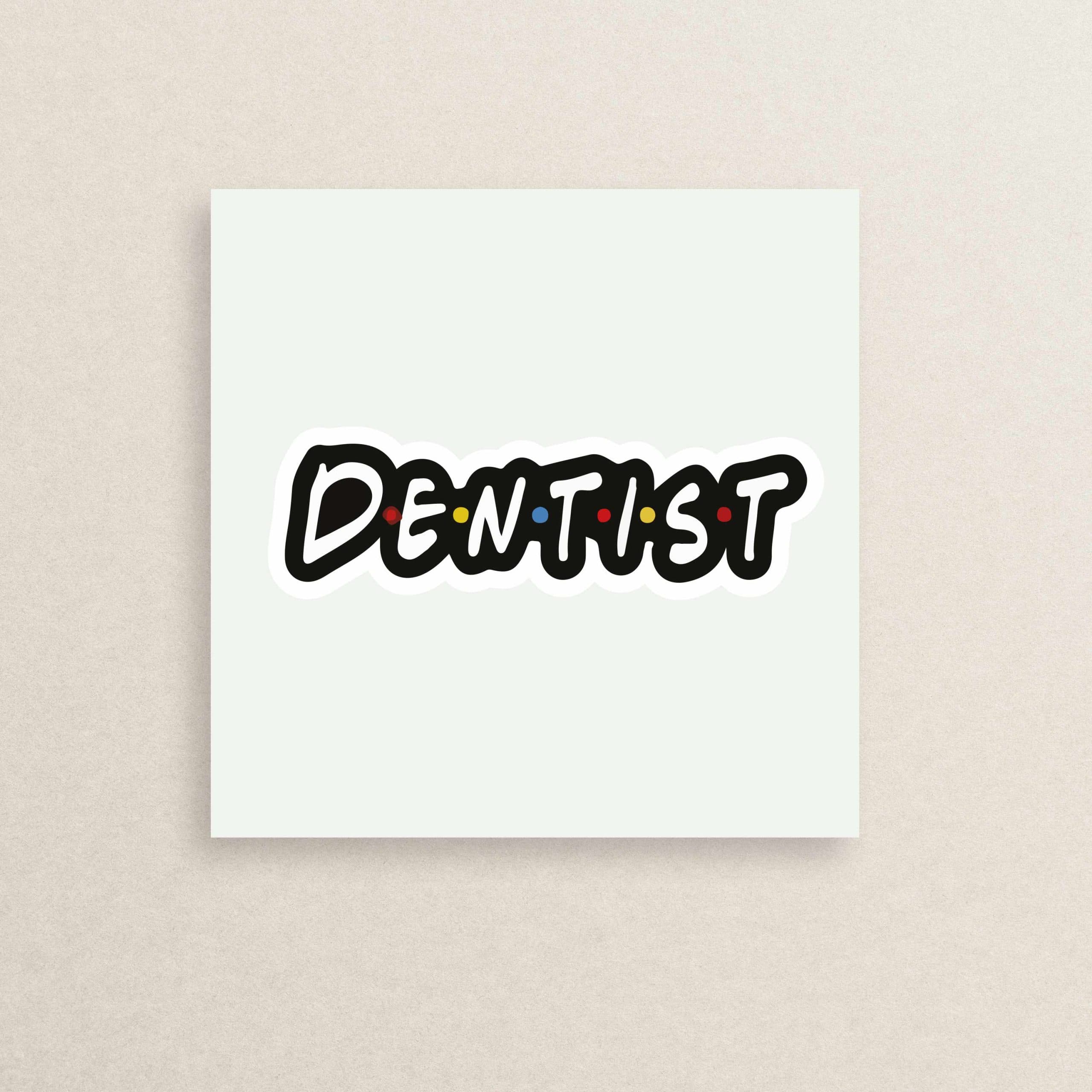 استیکر دندانپزشک 05 | Dentist sticker 05