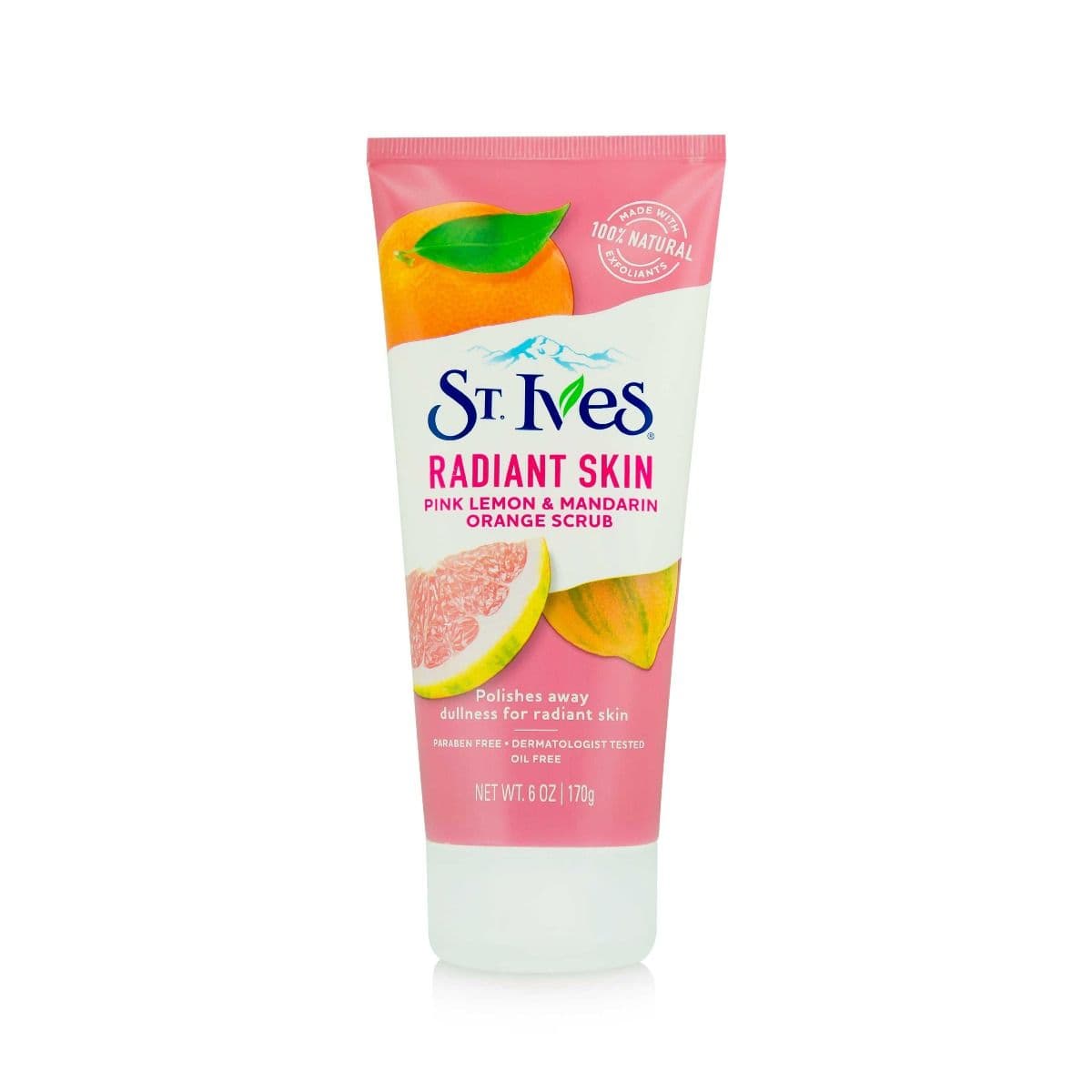 اسکراب صورت و بدن روشن کننده پرتقال و لیمو برند سینت ایوز ST.IVES