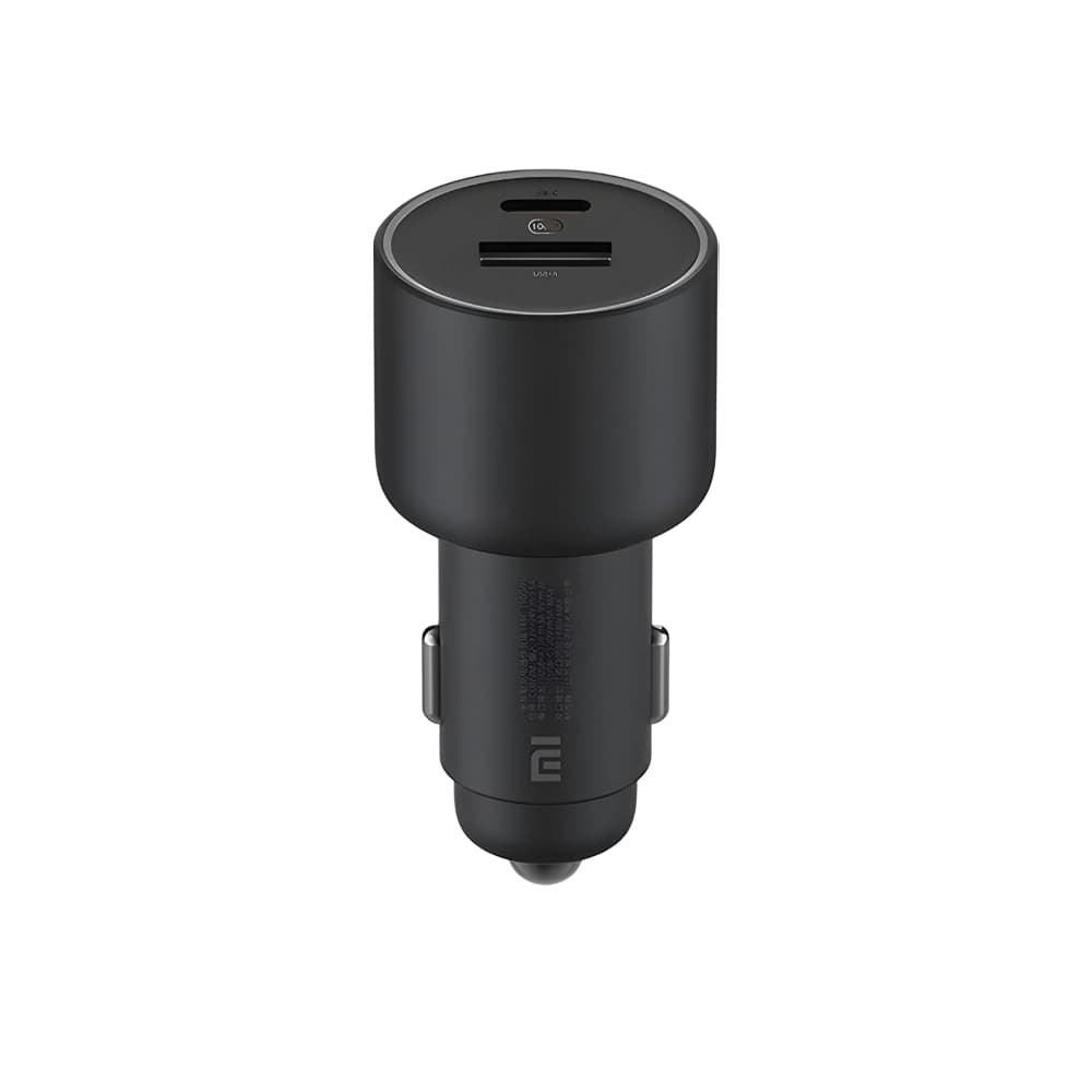 شارژر فندکی ماشين شیائومی مدل Xiaomi 100W Dual Port Car Charger Kit 1A1C MDY-16-ER‏