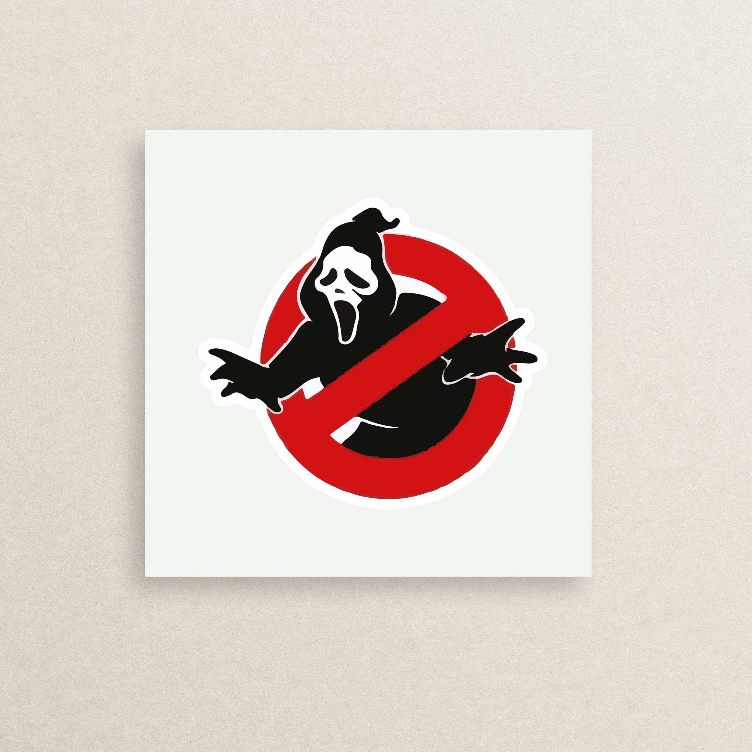 استیکر فیلم ترسناک جیغ 04 | 04 Scream Horror sticker