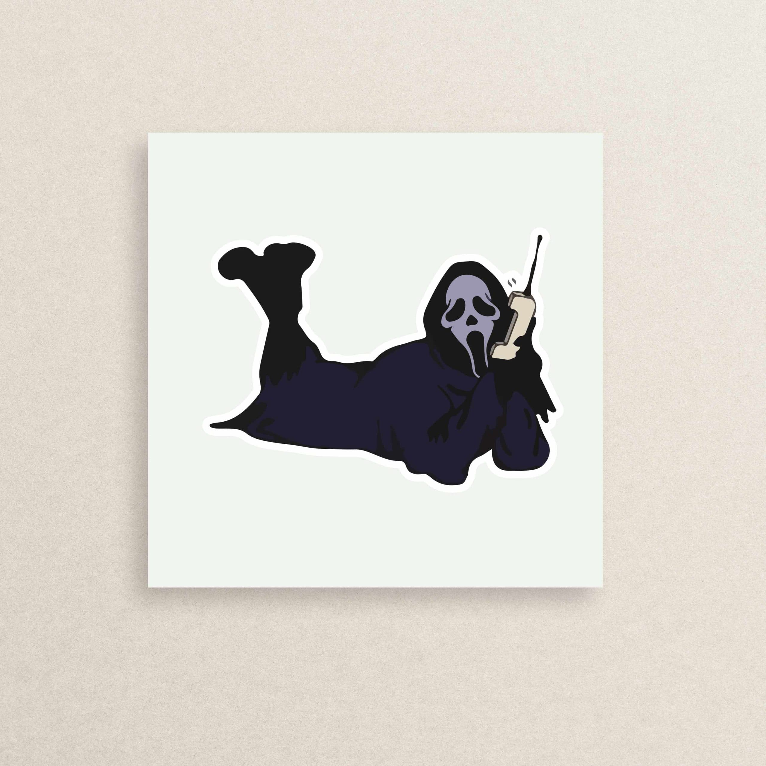 استیکر فیلم ترسناک جیغ 03 | 03 Scream Horror sticker