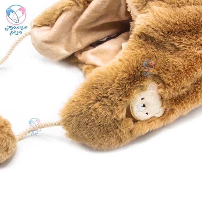 کلاه پشمی خرسی پاپو Papo Pouyan 3072 — تصویر ۳