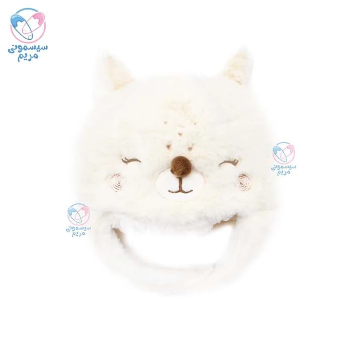کلاه پشمی تو کرکی خرسی پاپو Papo Emy 3040 — تصویر ۲