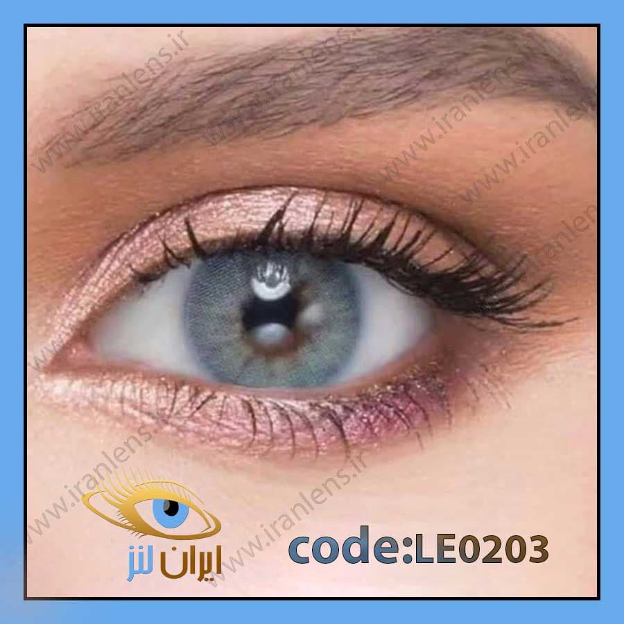 لنز رنگی آلوئه بلو لروه سالانه کد Le0203