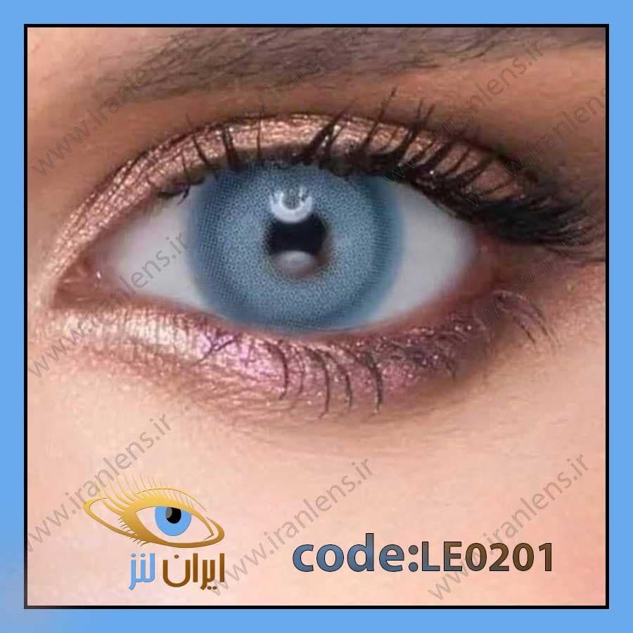 لنز رنگی پیکسی بلو لروه سالانه کد Le0201