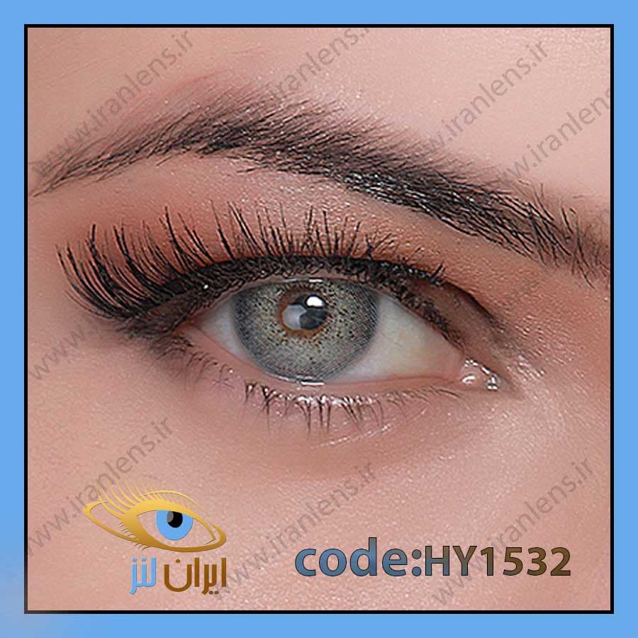 لنز طبی رنگی گرافیت سالانه هیپنوس کد HY1532