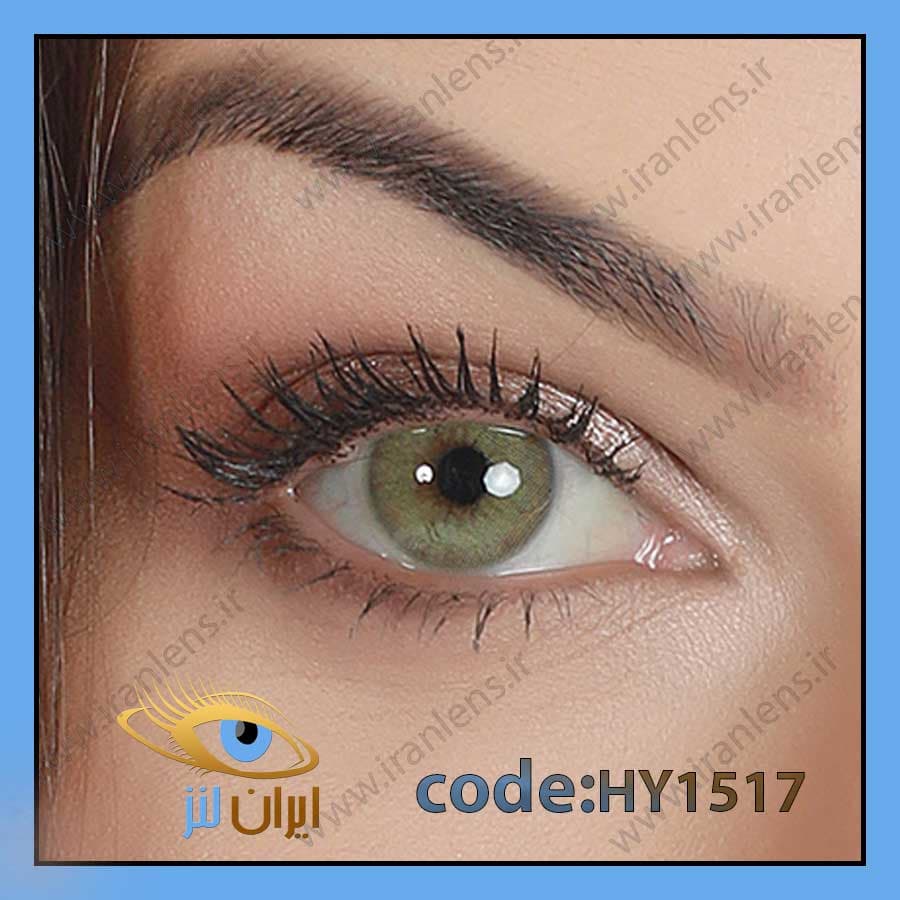 لنز طبی رنگی دریم گرین سالانه کد HY1517
