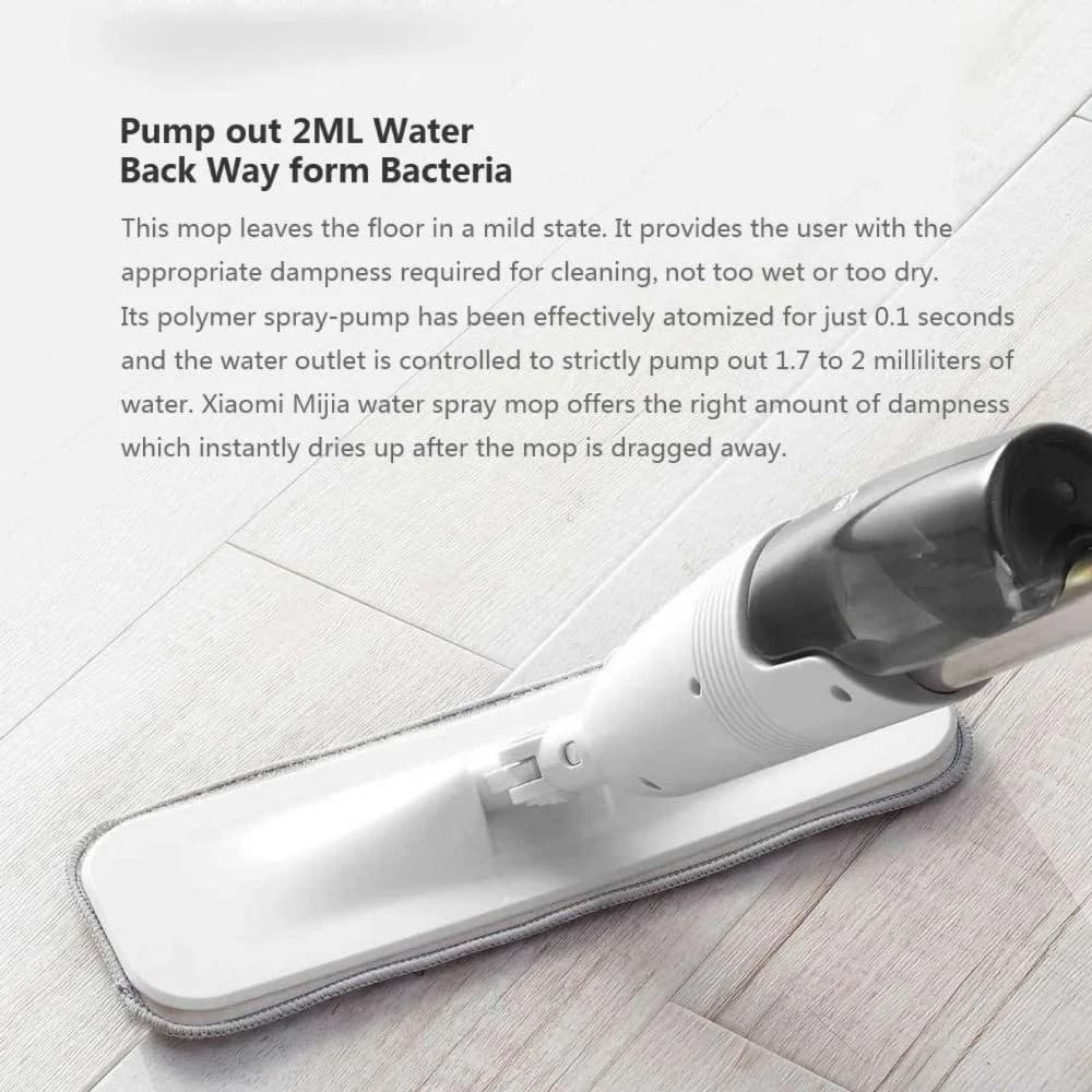 تی زمین شوی اسپری دار شیائومی مدل Deerma Spray Mop TB500 — تصویر ۳