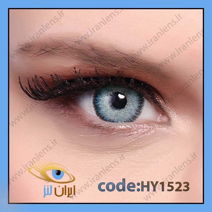 لنز طبی رنگی میراندا بلو سالانه کد HY1523