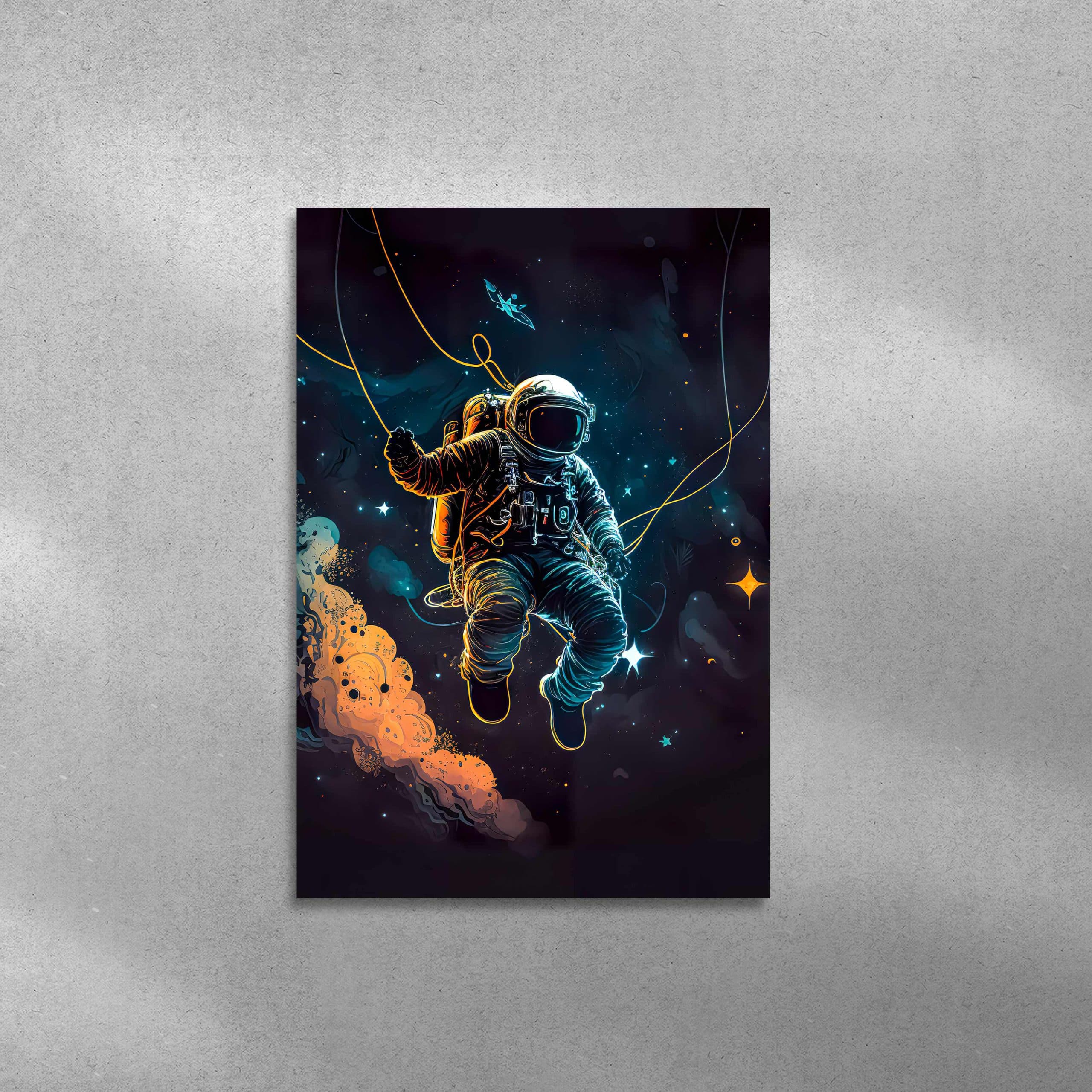 پوستر فضایی فضانورد 08 | Space Poster 08
