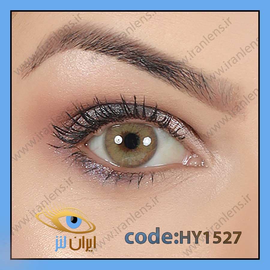 لنز طبی رنگی امبر سالانه هیپنوس کد HY1527