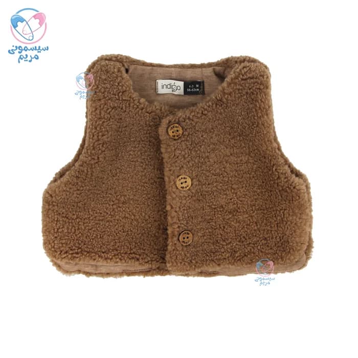 سرهمی مخمل و ژیله تدی ایندیگو ارس Indigo Aras 24206 — تصویر ۴