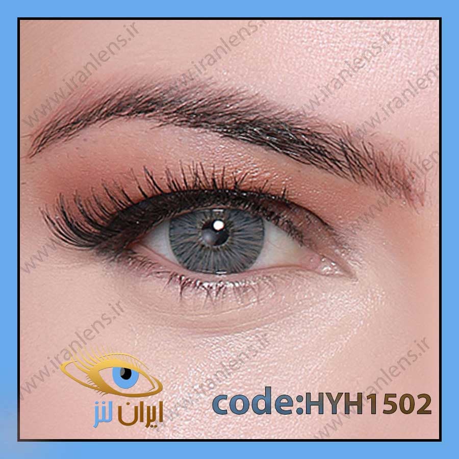 لنز رنگی هالیوود گری سالانه هیپنوس کد HYH1502