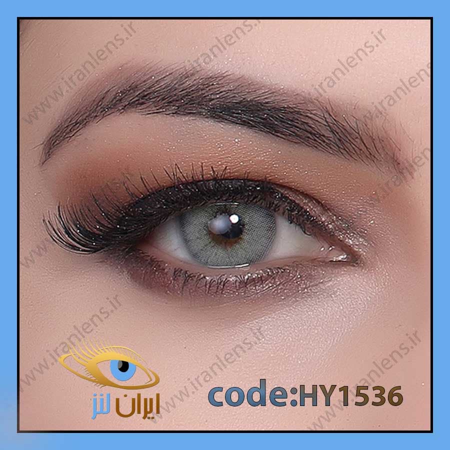 لنز رنگی لولیتا گری سالانه هیپنوس کد HY1536