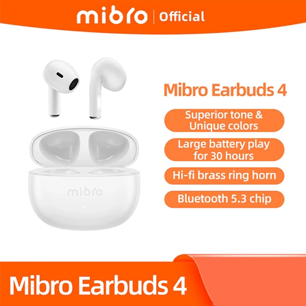 هدفون بی سیم شیائومی مدل Mibro Earbuds 4 XPEJ009 — تصویر ۲