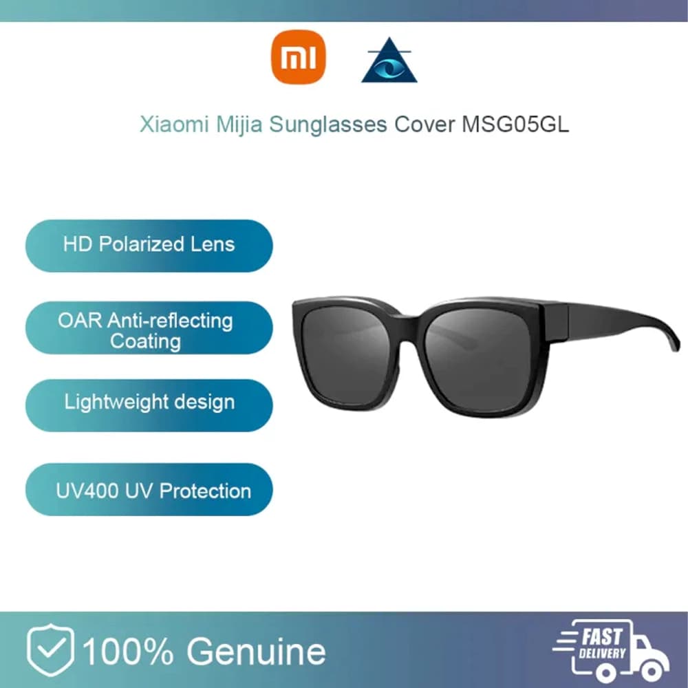 عينک آفتابی شیائومی مدل Xiaomi Mijia Polarized Sunglasses Cover MSG05GL — تصویر ۲