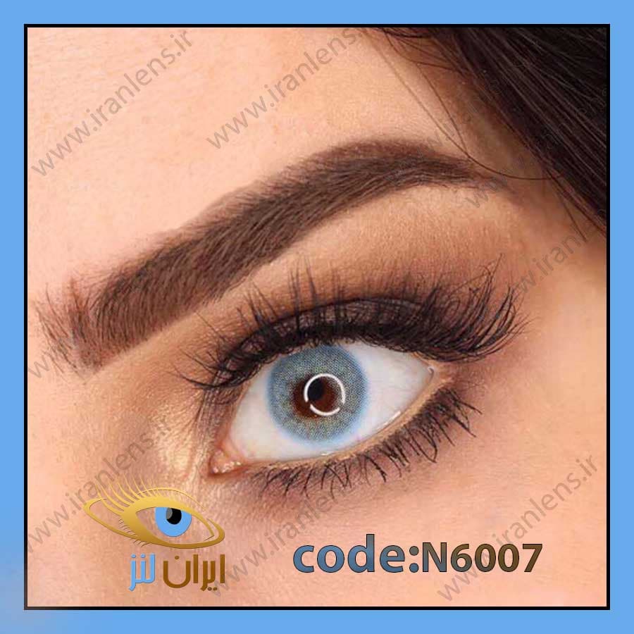 لنز طبی رنگی نچرال کور بلو فصلی کد N6007