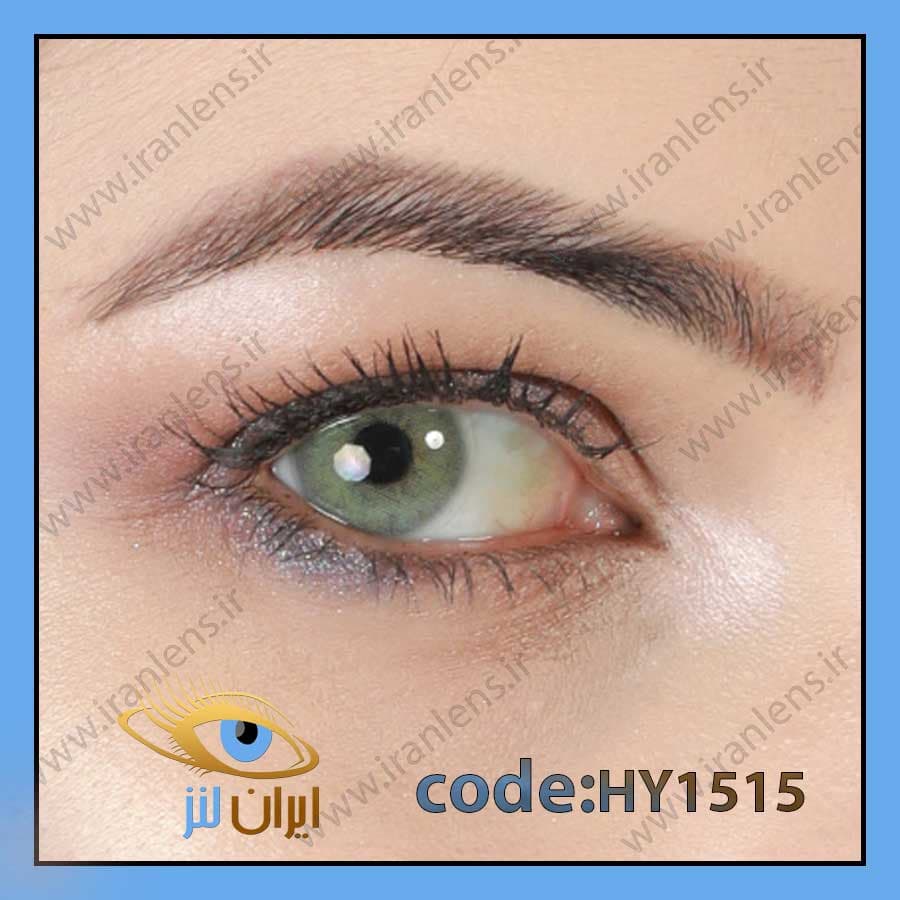 لنز رنگی لولیتا گرین سالانه کد HY1515