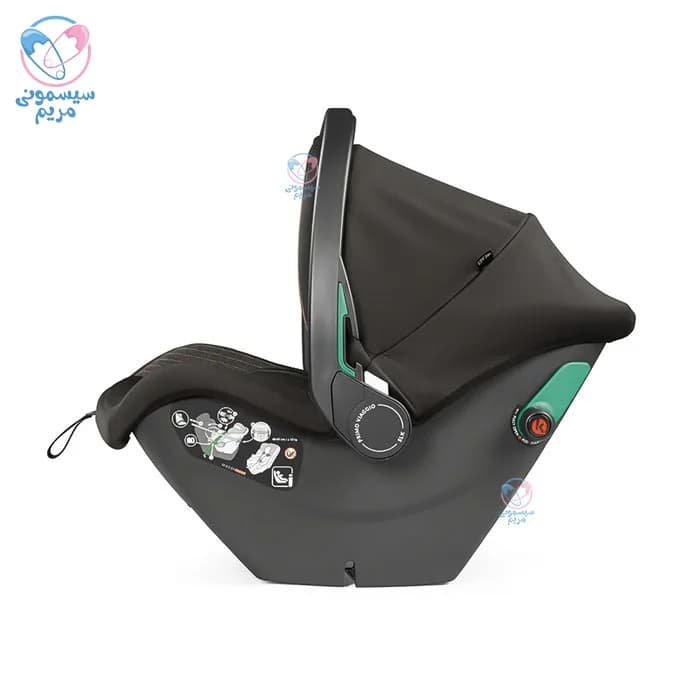 ست کالسکه کریر و ساک لوازم پگ پرگو ویواچه Peg Perego Vivace Fiat 500 — تصویر ۳