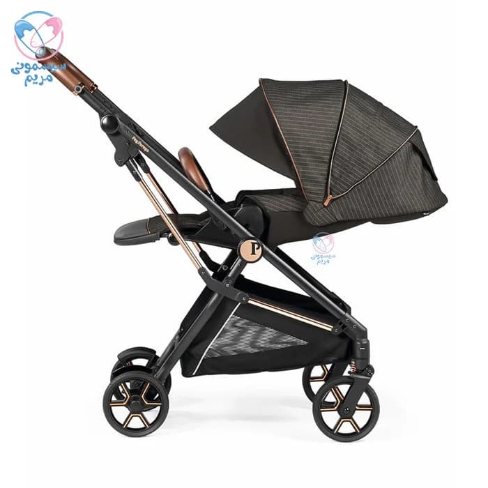 ست کالسکه کریر و ساک لوازم پگ پرگو ویواچه Peg Perego Vivace Fiat 500 — تصویر ۸