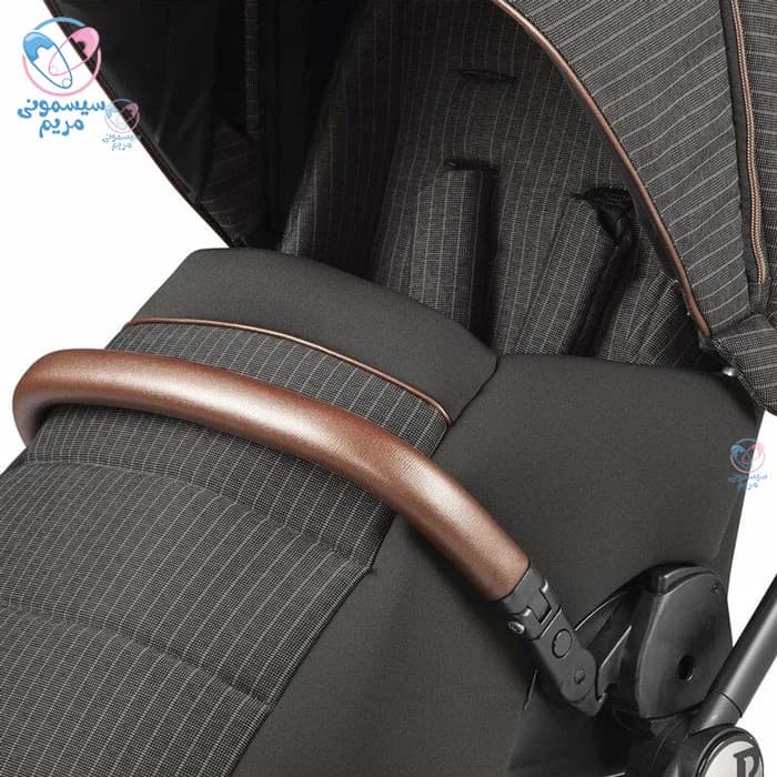 ست کالسکه کریر و ساک لوازم پگ پرگو ویواچه Peg Perego Vivace Fiat 500 — تصویر ۷