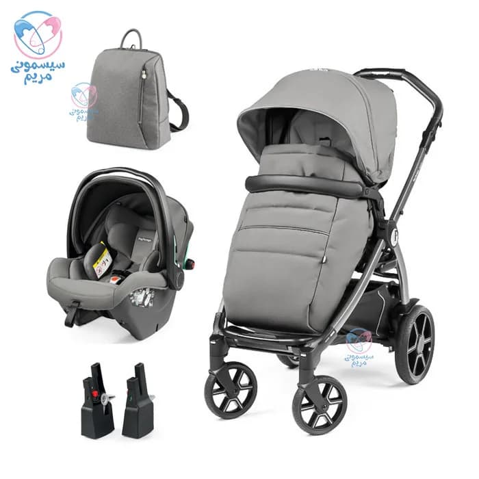ست کالسکه کریر و ساک لوازم پگ پرگو بوک Peg Perego Book