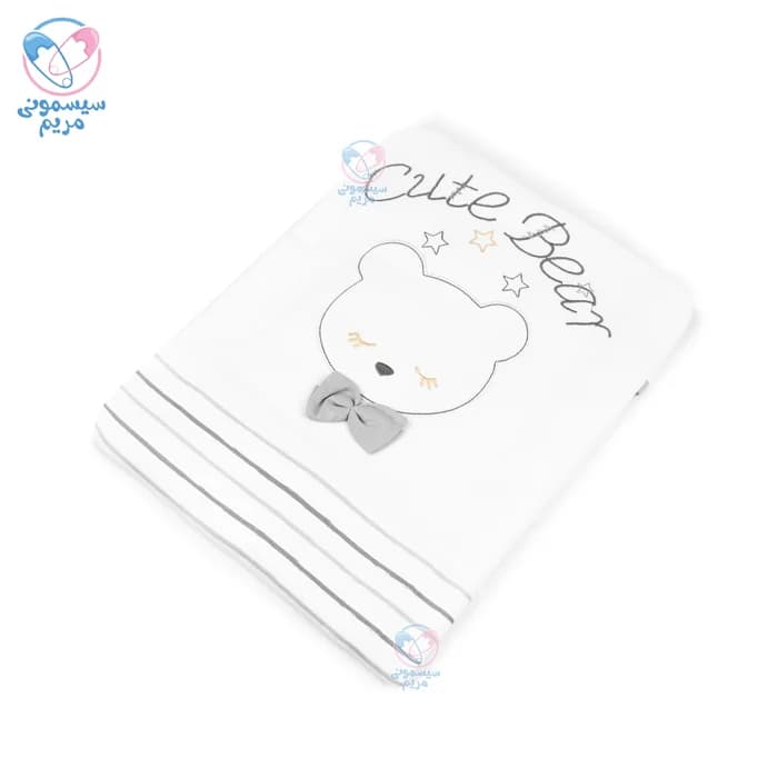 پتو نخی سبی Sebi Cute Bear 9183 — تصویر ۲