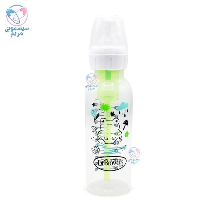 شیشه شیر 250 میلی لیتر طلقی دکتر براون Dr.Brown’s 82040 — تصویر ۳