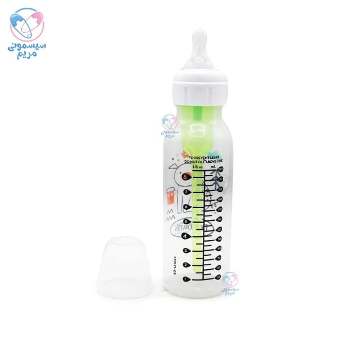 شیشه شیر 250 میلی لیتر طلقی دکتر براون Dr.Brown’s 82040 — تصویر ۲