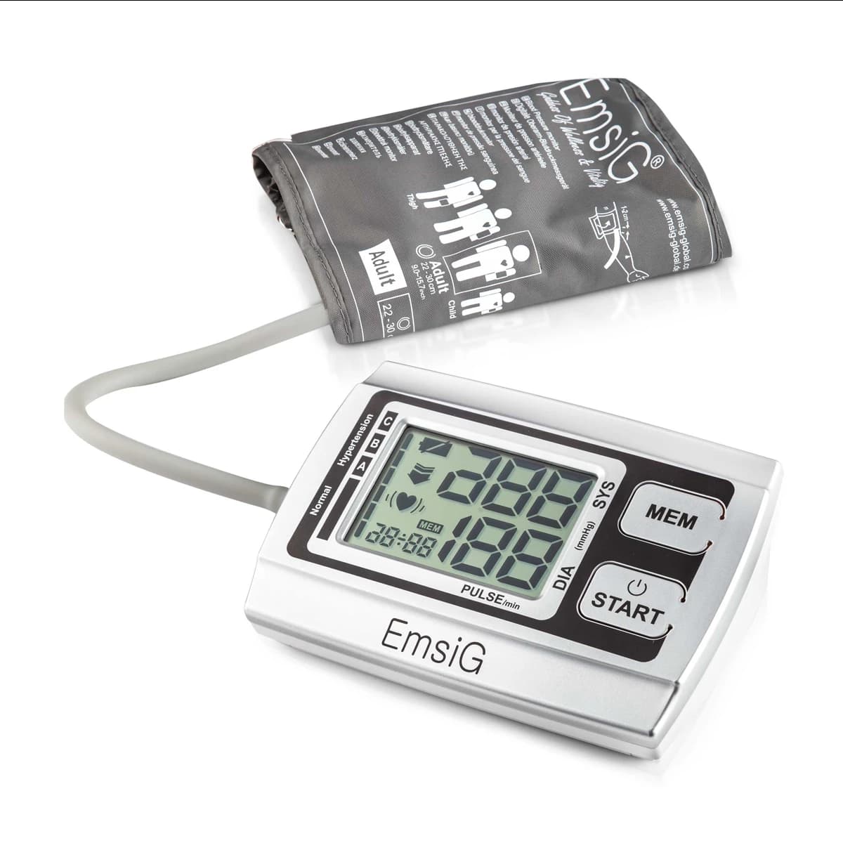 فشارسنج دیجیتالی امسیگ BO20 ا Emsig BO20 Digital Blood Pressure — تصویر ۲
