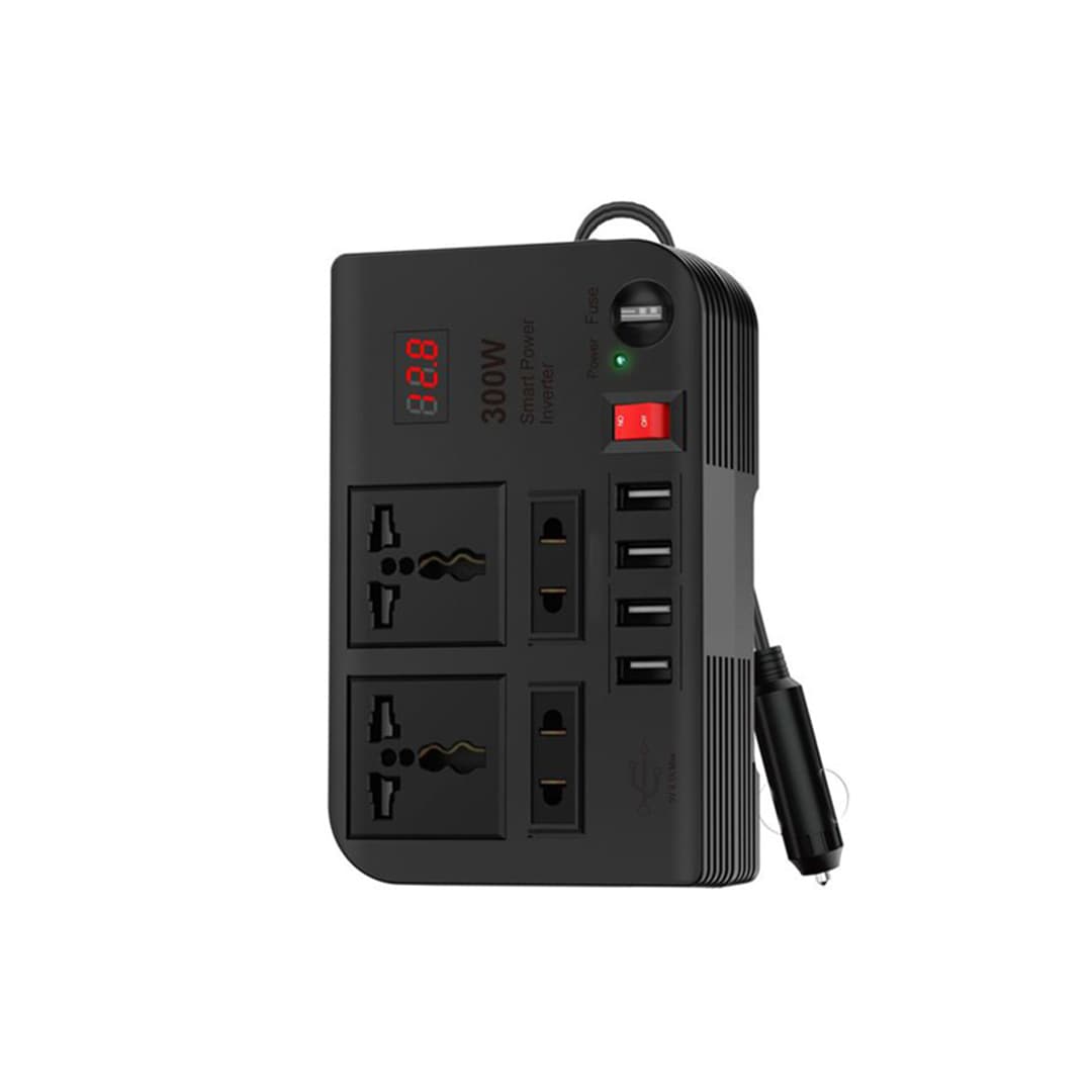 مبدل برق و شارژر داخل خودرو گرین مدل Spark 3